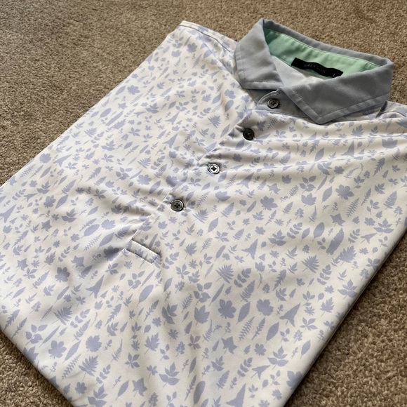 Mens Greyson Premium Short Sleeve Golf Polo Shirt Large - Picture 1 of 10